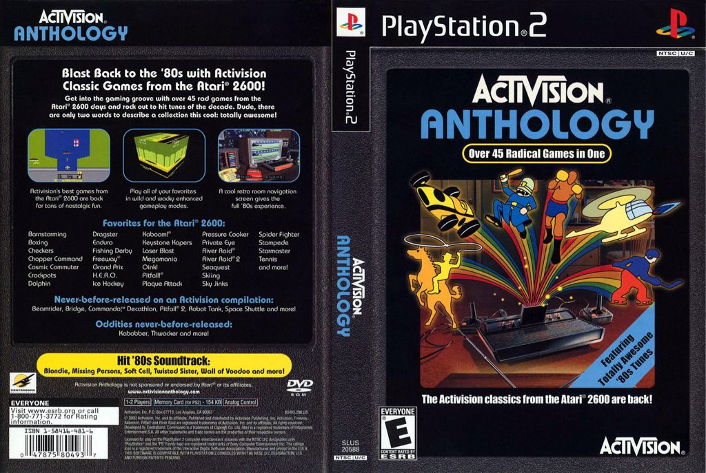 Activision anthology - Sony PlayStation 2 (PS2) (Complet) video game collectible [Barcode 5030917019340] - Main Image 2