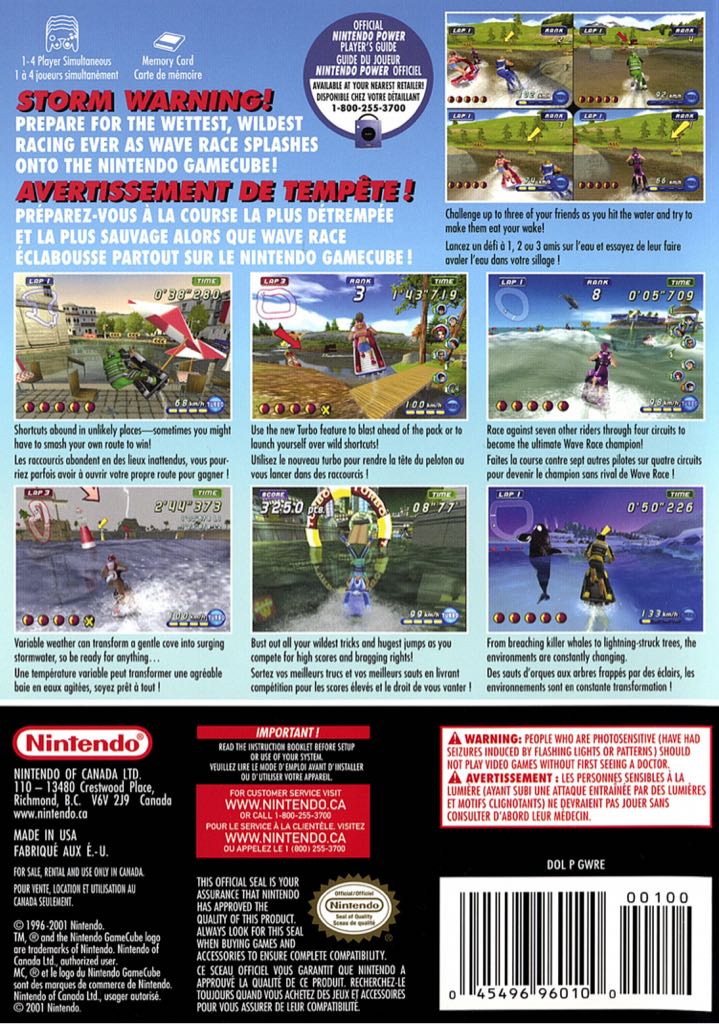 Wave Race: Blue Storm - Nintendo GameCube (Nintendo - 2) video game collectible [Barcode 044496961032] - Main Image 2