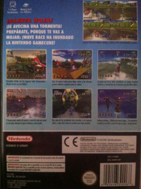 Wave Race: Blue Storm - Nintendo GameCube (Nintendo - 1-4) video game collectible [Barcode 045496390082] - Main Image 2
