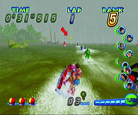 Wave Race: Blue Storm - Nintendo GameCube (Nintendo - 1-4) video game collectible [Barcode 045496390082] - Main Image 3