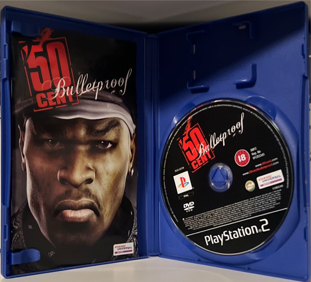 50 Cent Bulletproof - Sony PlayStation 2 (PS2) (Vivendi Universal Games - 1) video game collectible [Barcode 3658542199248] - Main Image 3