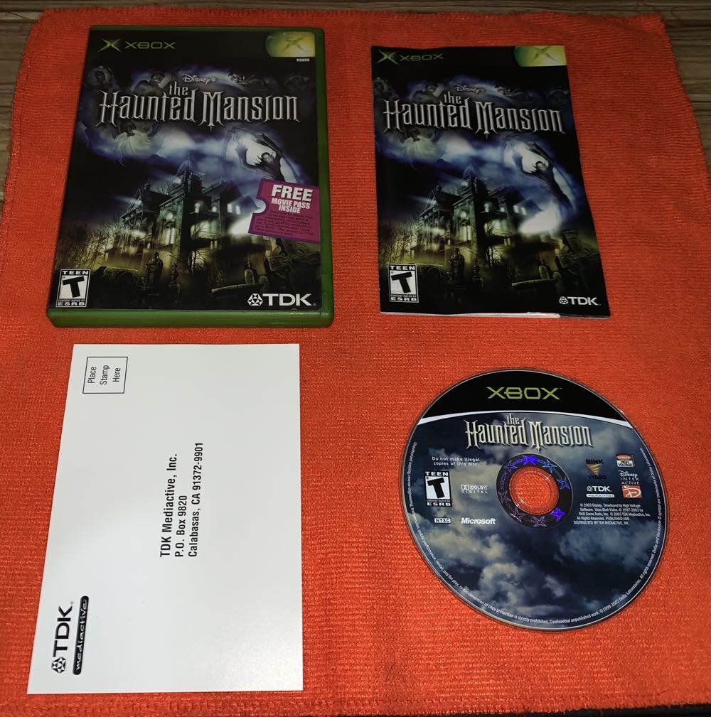 The Haunted Mansion - Microsoft Xbox (Disney Interactive - 1) video game collectible [Barcode 739069640130] - Main Image 3