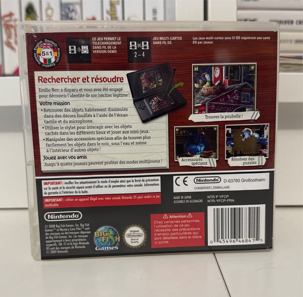 Mystery Case Files Millionheir - Nintendo DS video game collectible [Barcode 045496468415] - Main Image 2