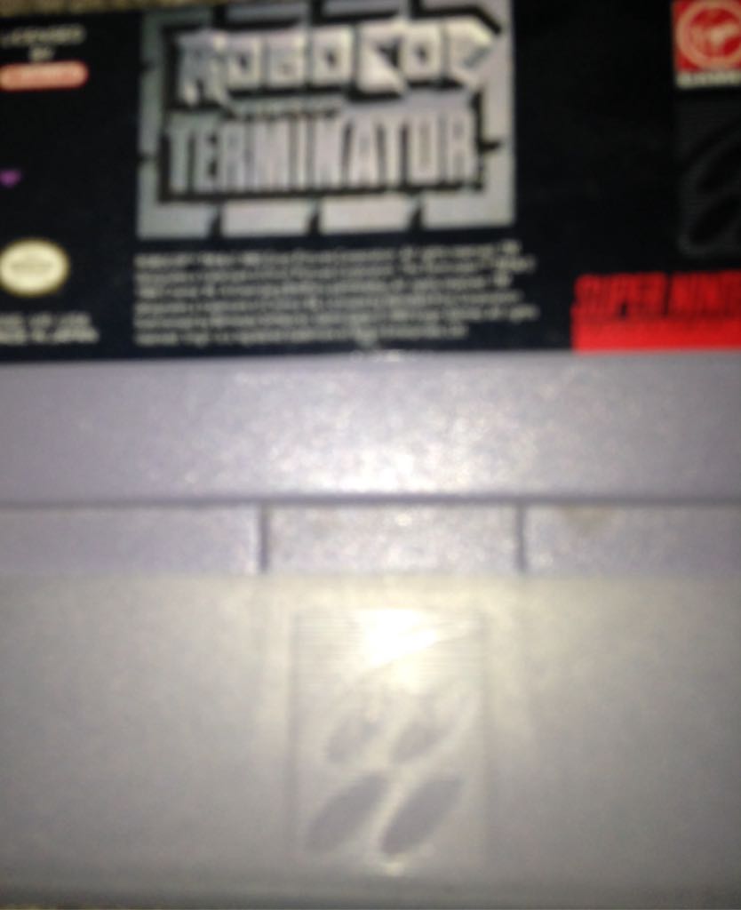 Robocop Versus the Terminator - Nintendo Super Nintendo Entertainment System (SNES) video game collectible - Main Image 1