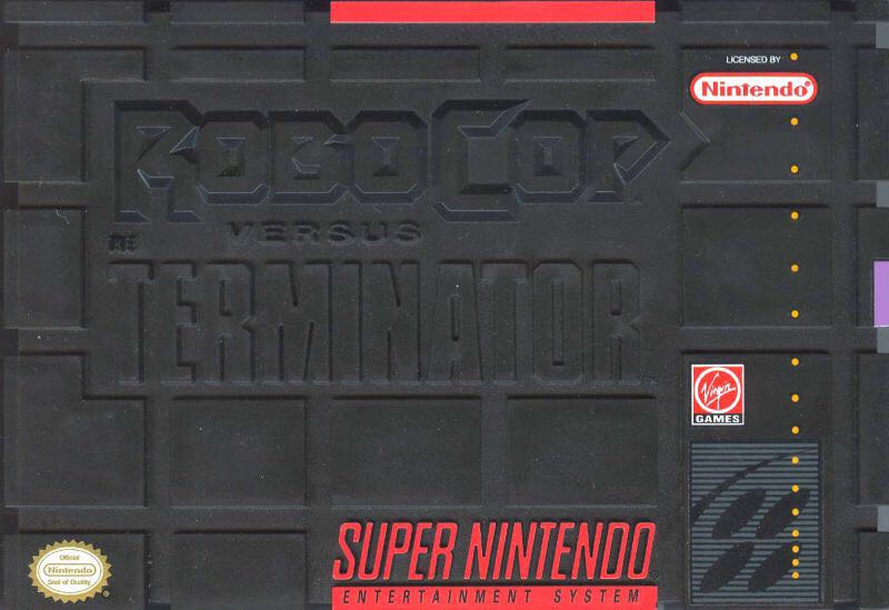 Robocop Versus the Terminator - Nintendo Super Nintendo Entertainment System (SNES) (Virgin Interactive Entertainment - 1) video game collectible - Main Image 1