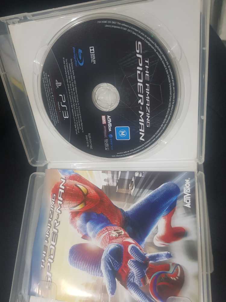 The Amazing Spider-Man - Sony PlayStation 3 (PS3) (Activision - 1) video game collectible [Barcode 5030917108464] - Main Image 2