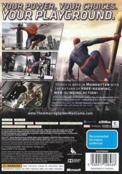 The Amazing Spider-Man - Microsoft Xbox 360 (Activision - 1) video game collectible [Barcode 5030917113123] - Main Image 2