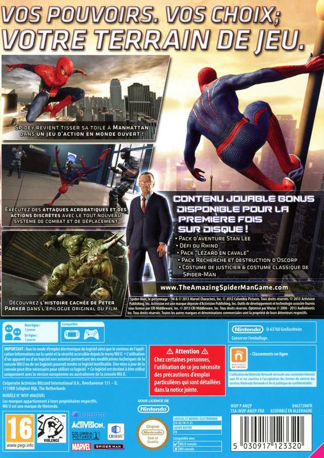 The Amazing Spider-Man - Nintendo Wii U video game collectible - Main Image 2