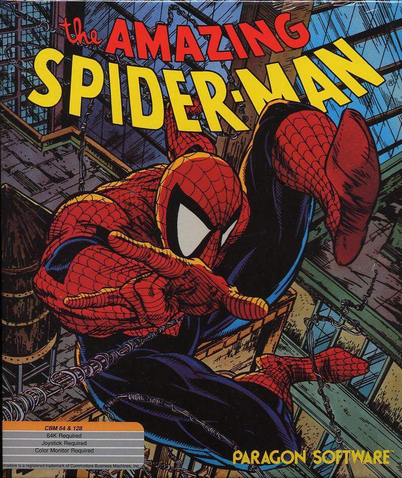 The Amazing Spider-Man - Commodore Amiga (Paragon Software - 1) video game collectible - Main Image 1