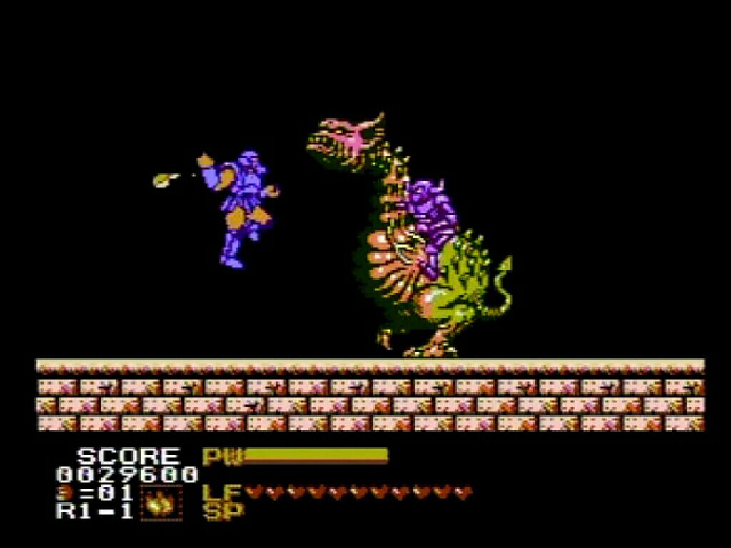 Astyanax - Nintendo Entertainment System (NES) (Jaleco - 1) video game collectible [Barcode 0032264900116] - Main Image 2