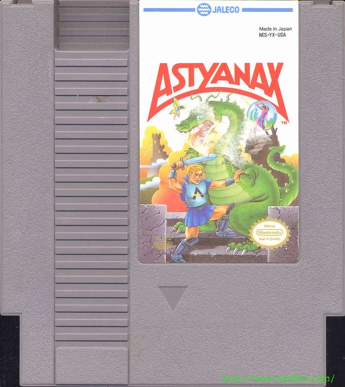 Astyanax - Nintendo Entertainment System (NES) (Jaleco - 1) video game collectible [Barcode 0032264900116] - Main Image 3