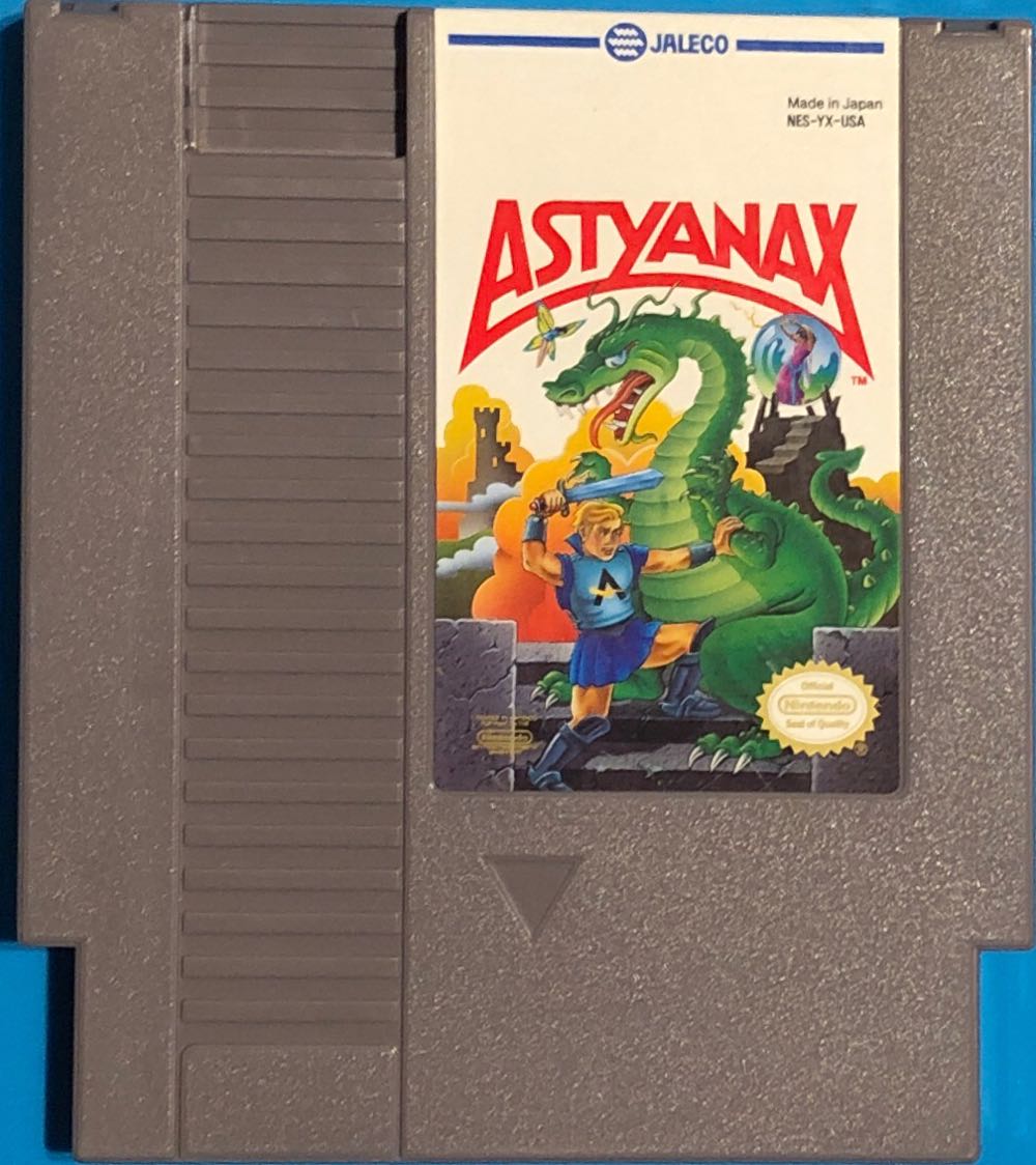 Astyanax - Nintendo Entertainment System (NES) (Jaleco - 1) video game collectible [Barcode 032264900116] - Main Image 3