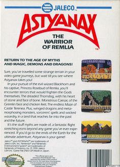 Astyanax - Nintendo Entertainment System (NES) (Jaleco) video game collectible - Main Image 2