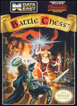 Battle Chess - Nintendo Entertainment System (NES) (Data East - 2) video game collectible [Barcode 013252002180] - Main Image 1