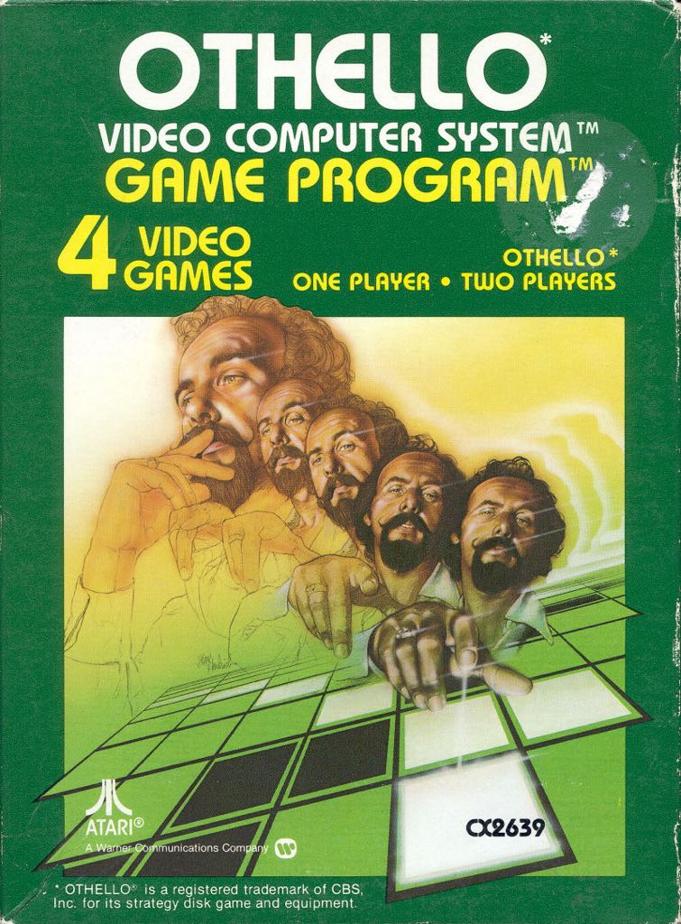 Othello - Atari 2600 video game collectible - Main Image 1