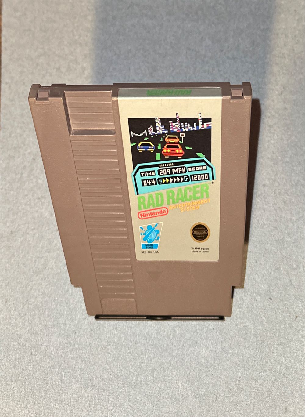 _Rad Racer - Nintendo Entertainment System (NES) video game collectible - Main Image 3