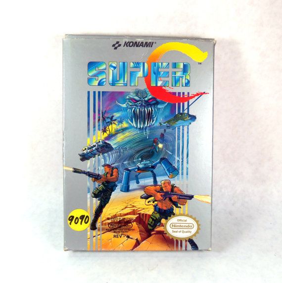 Super C - Nintendo Entertainment System (NES) video game collectible - Main Image 2