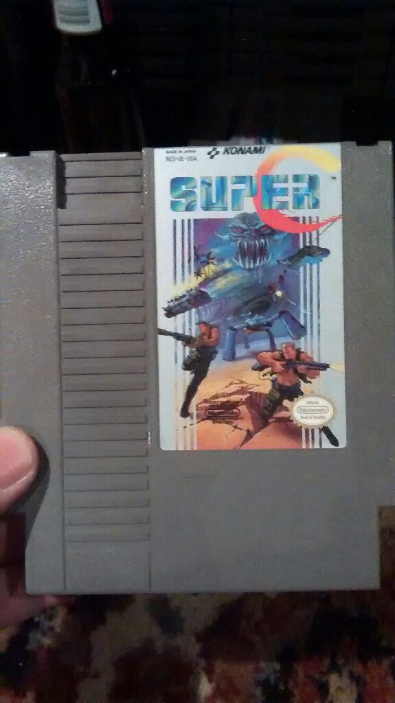 Super C - Nintendo Entertainment System (NES) video game collectible - Main Image 1