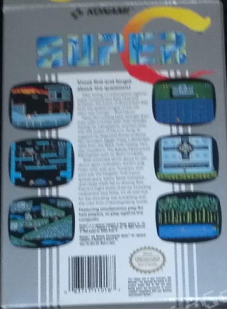 Super C - Nintendo Entertainment System (NES) video game collectible - Main Image 2