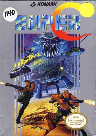 Super C - Nintendo Entertainment System (NES) (Konami) video game collectible - Main Image 1