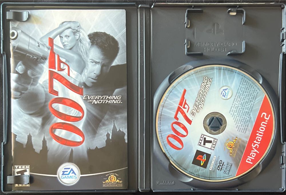 007: Everything or Nothing - Sony PlayStation 2 (PS2) ((EA) Electronic Arts) video game collectible - Main Image 3