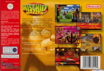 Mischief Makers - Nintendo 64 (N64) video game collectible - Main Image 2