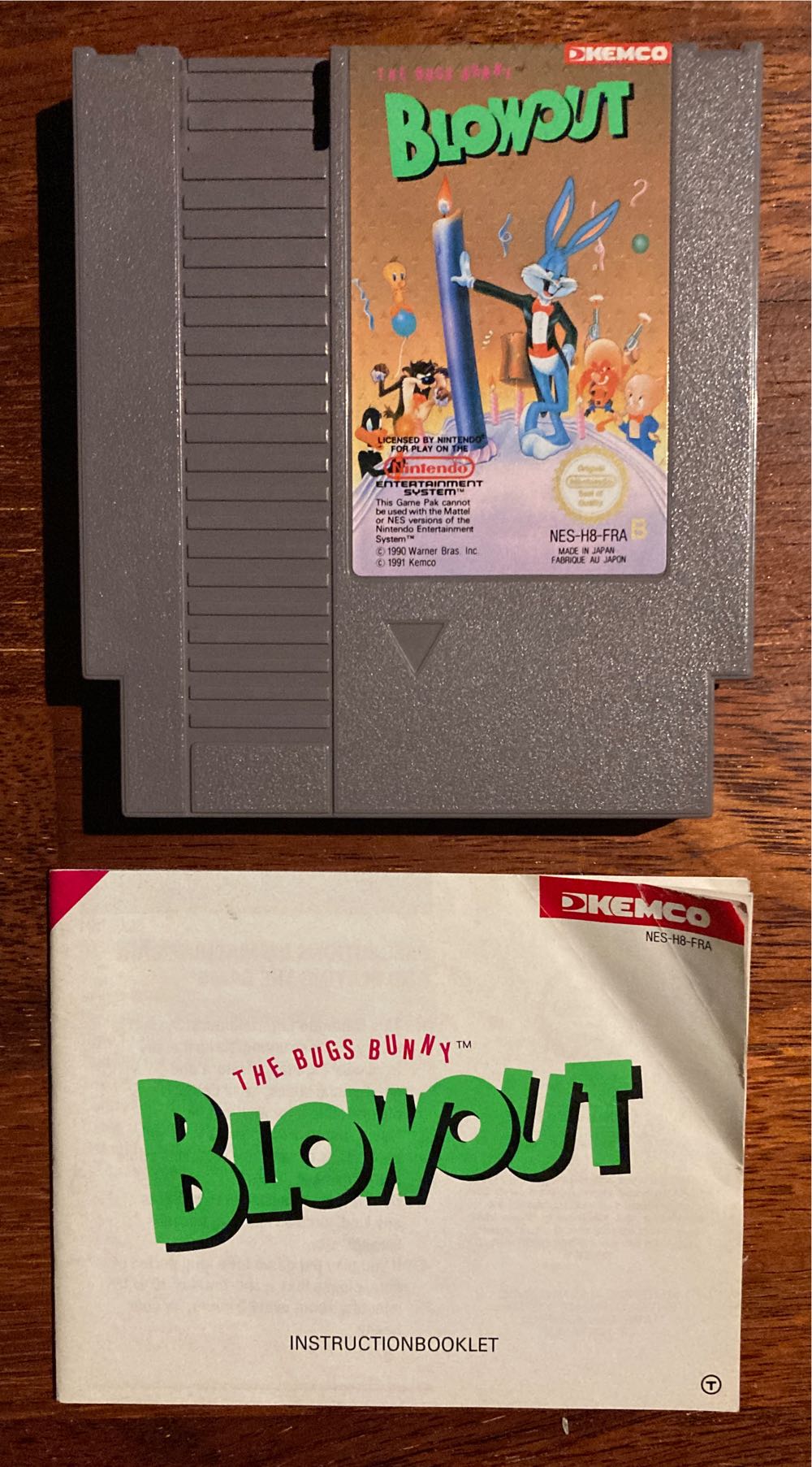 The Bugs Bunny Birthday Blowout - Nintendo Entertainment System (NES) (1) video game collectible - Main Image 4