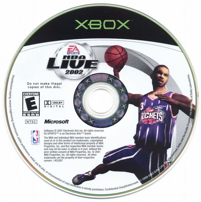 NBA Live 2002 - Microsoft Xbox (Electronic Arts - 1-4) video game collectible [Barcode 014633143539] - Main Image 3