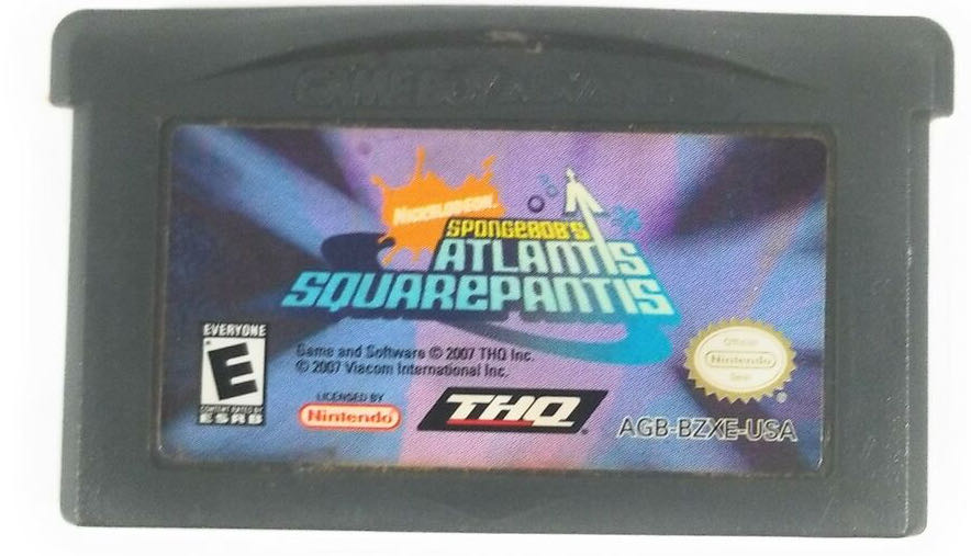 SpongeBob SquarePants: SpongeBob’s Atlantis Squarepantis - Nintendo Game Boy Advance (GBA) video game collectible - Main Image 2