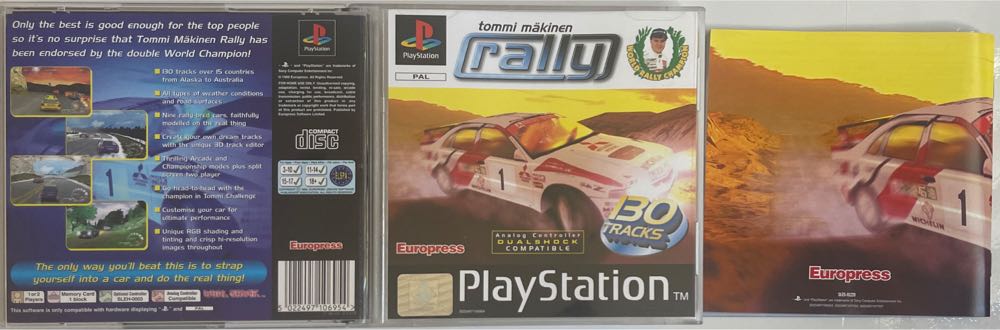 Tommi Makinen Rally - Sony PlayStation (Europress - 2) video game collectible [Barcode 5022497106954] - Main Image 4