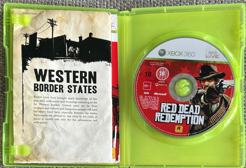 Red Dead Redemption Limited Edition (Slip Cover) - Microsoft Xbox 360 (Take Two Interactive - 1) video game collectible [Barcode 5026555251600] - Main Image 4