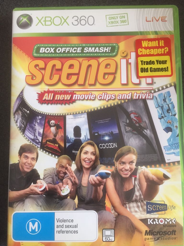 Scene It? - Microsoft Xbox 360 video game collectible - Main Image 1