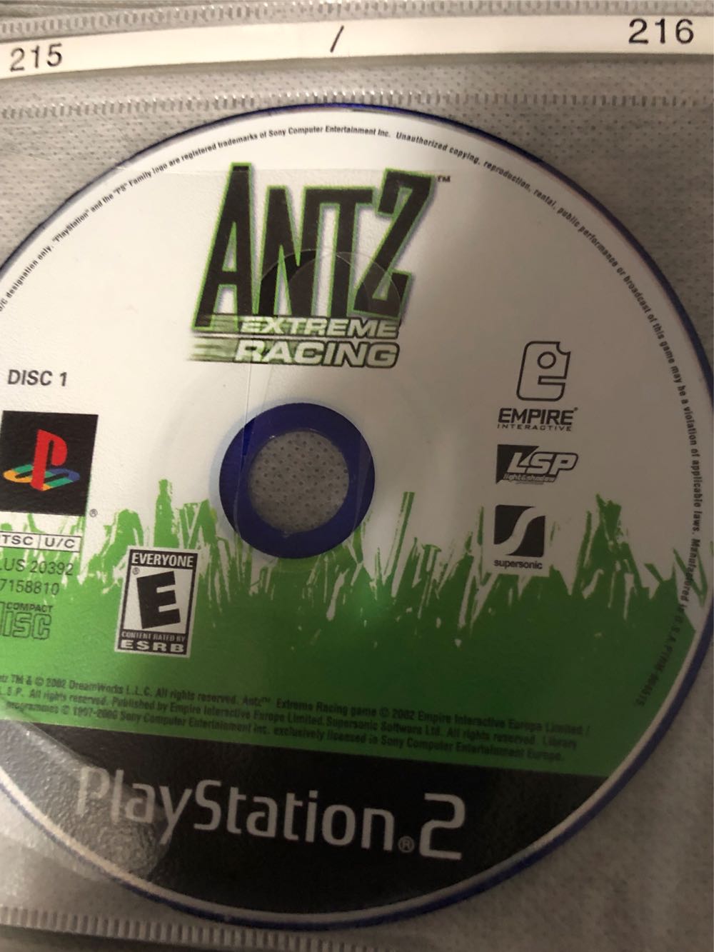Antz Extreme Racing - Sony PlayStation 2 (PS2) (Empire Interactive - 2) video game collectible - Main Image 4
