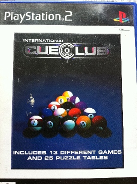 International Cue Club - Sony PlayStation 2 (PS2) (Midas Interactive Ent Ltd - 2) video game collectible [Barcode 8713399013392] - Main Image 1