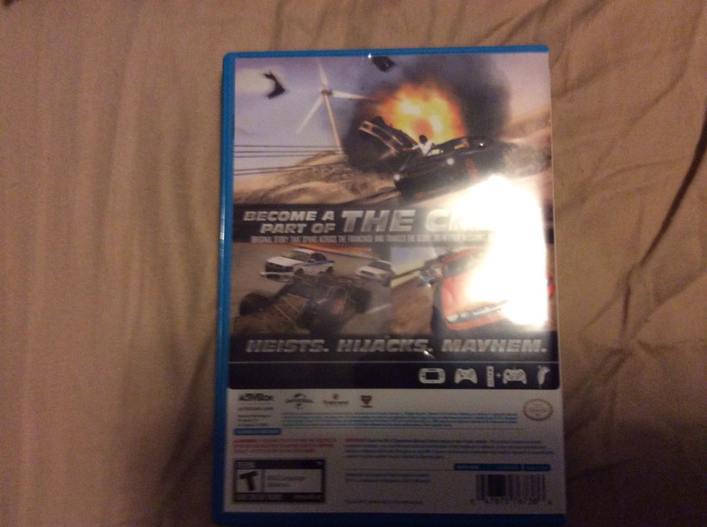 The Fast And The Furious - Nintendo Wii U video game collectible - Main Image 2
