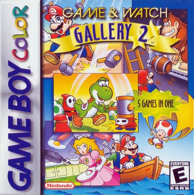 Game & Watch Gallery 2 - Nintendo Game Boy Color video game collectible - Main Image 1