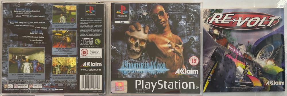 Shadow Man - Sony PlayStation (Acclaim Entertainment - 1) video game collectible [Barcode 3455192111411] - Main Image 4
