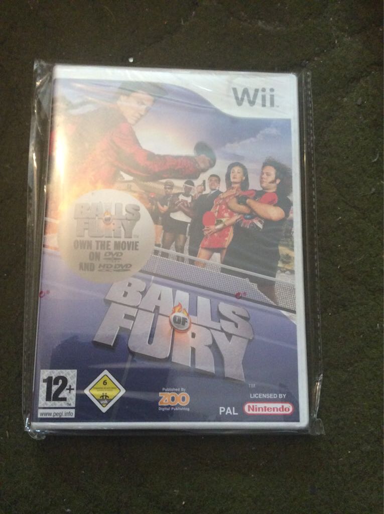 Balls of Fury - Nintendo Wii (Zoo Digital Publishing - 1-8 Players) video game collectible [Barcode 5060034555285] - Main Image 2