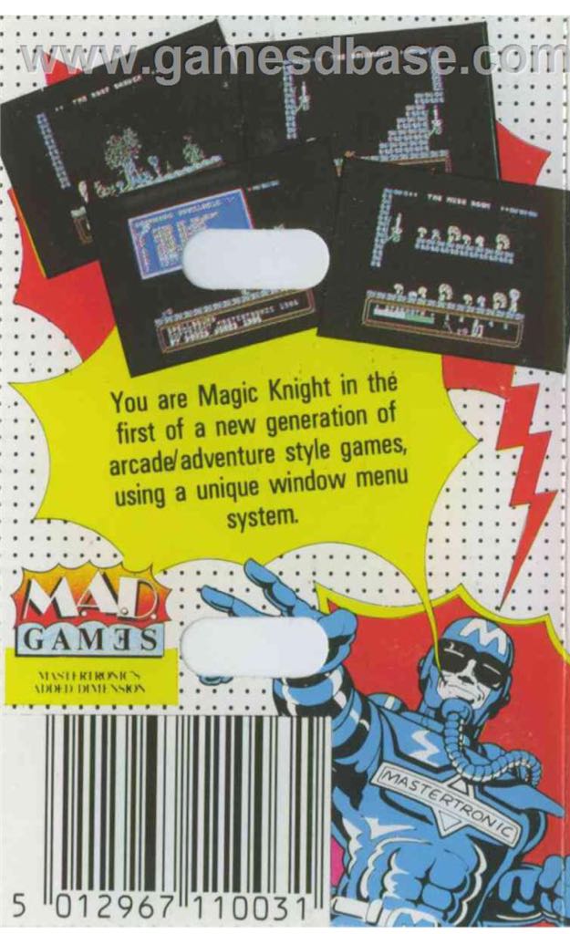 Spellbound - Sinclair ZX Spectrum (Mastertronic) video game collectible [Barcode 5012967210014] - Main Image 2