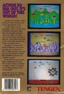Fantasy Zone - Nintendo Entertainment System (NES) (Tengen - 2) video game collectible - Main Image 2