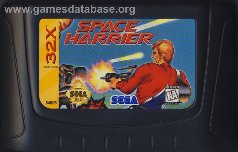 Space Harrier (Cart Only) - Sega 32X (Sega - 1) video game collectible [Barcode 010086845051] - Main Image 3