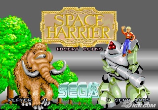 Space Harrier - Arcade video game collectible - Main Image 1