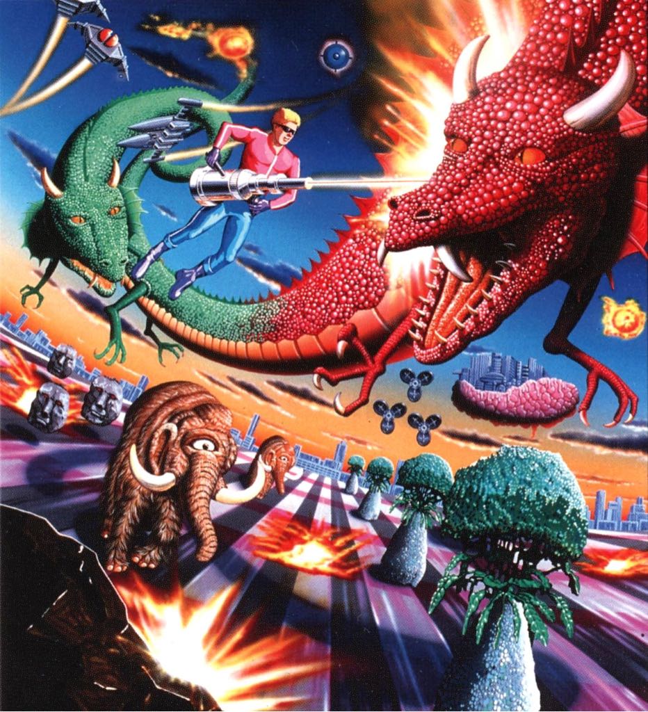 Space Harrier - Nintendo 3DS (Nintendo, Sega) video game collectible - Main Image 1