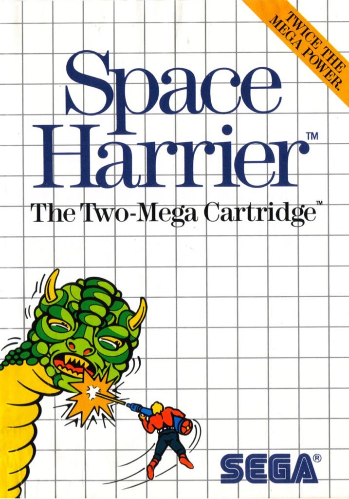 Space Harrier - Sega Master System video game collectible - Main Image 1