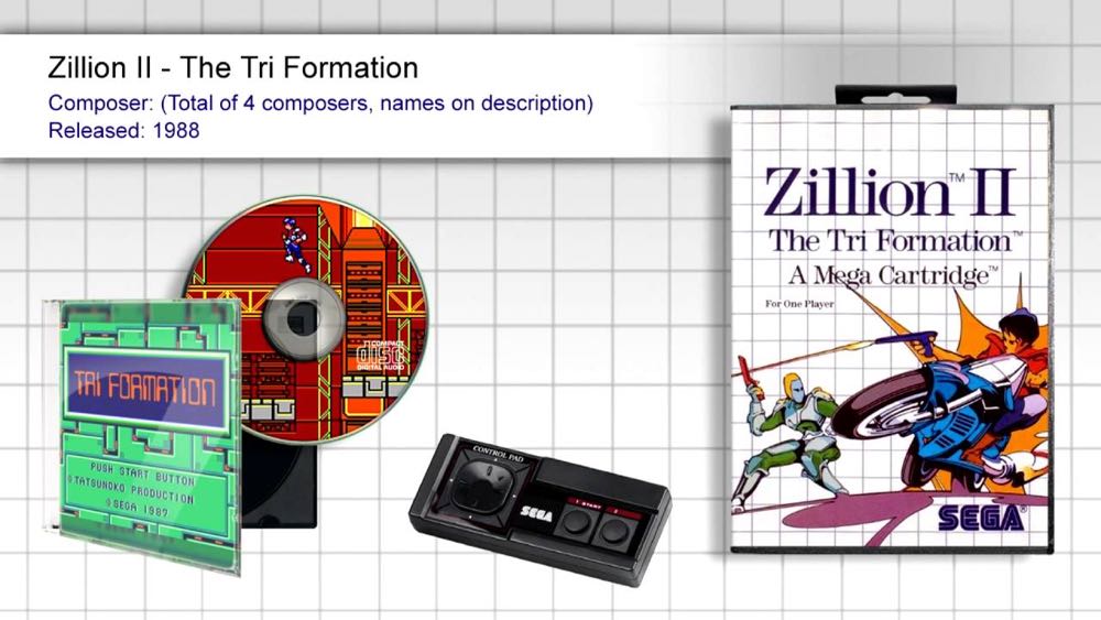 Zillion II - Sega Master System (Sega - 1) video game collectible [Barcode 010086051056] - Main Image 4