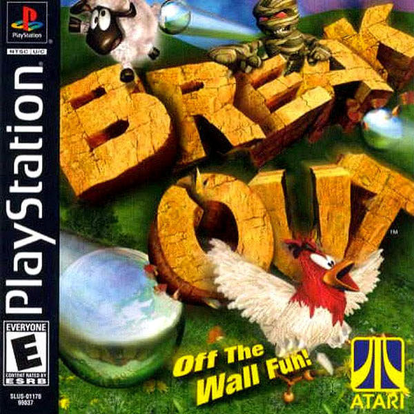 Break Out - Sony PlayStation (Atari & Hasbro Interactive - 4) video game collectible [Barcode 076930990377] - Main Image 2