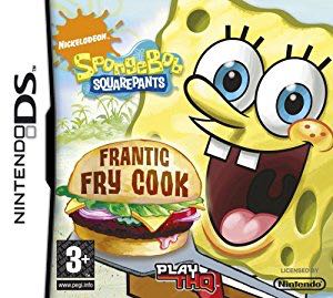 Spongebob Squarepants Frantic Fry Cook - Nintendo DS video game collectible - Main Image 1