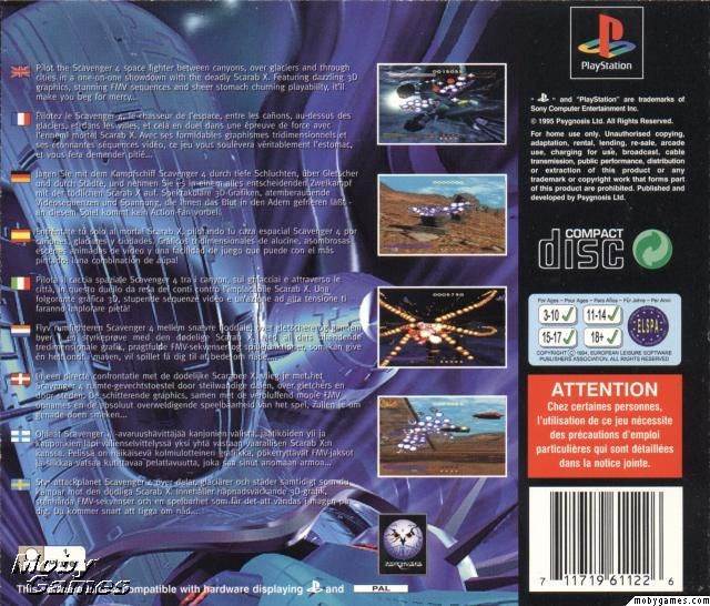 Novastorm - Sony PlayStation (Psygnosis - 1) video game collectible [Barcode 711719611226] - Main Image 2