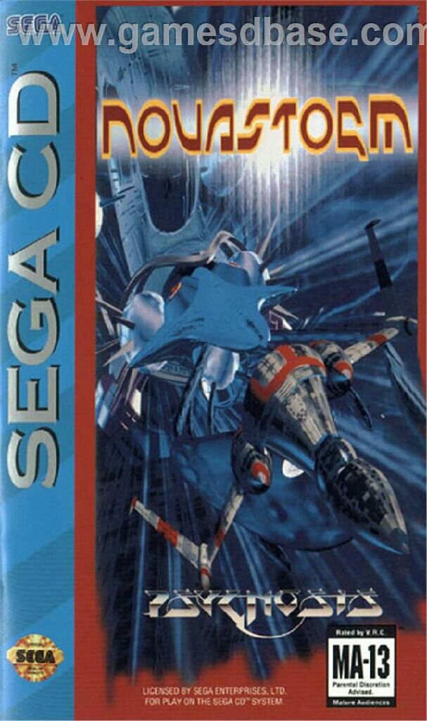 Novastorm - Sega CD video game collectible - Main Image 1