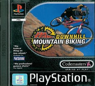 No Fear Downhill Mountain Biking - Sony PlayStation (Codemasters - 2) video game collectible [Barcode 5024866241839] - Main Image 1